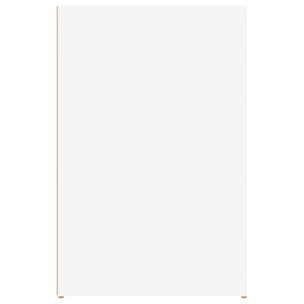 vidaXL kirjutuslaud, valge, 100 x 49 x 75 cm, tehispuit