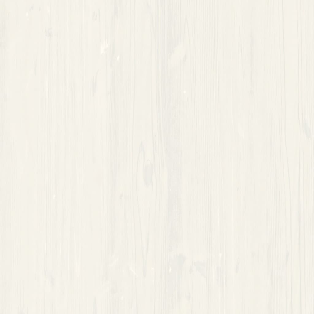 vidaXL sahtlitega puhvetkapp "VIGO" 78 x 40 x 75 cm, valge, männipuit