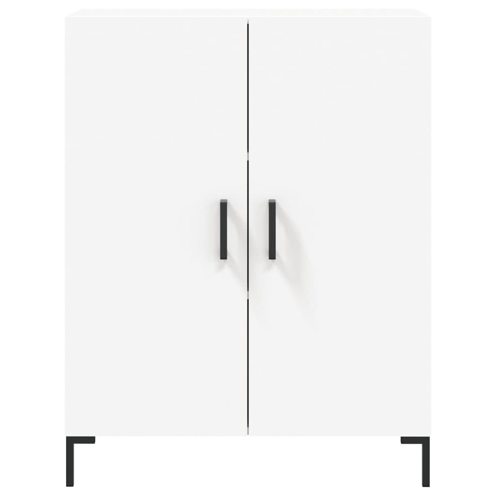 vidaXL kõrge kapp, valge, 69,5 x 34 x 180 cm, tehispuit