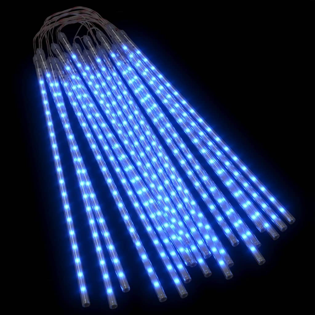 vidaXL meteoorvalgusti, 20 tk, 50 cm, sinine, 720 LEDi, tuppa/õue