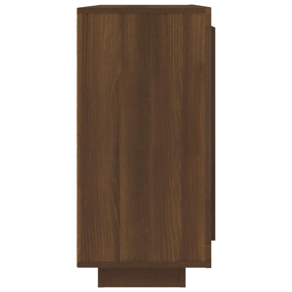 vidaXL puhvetkapp, pruun tamm, 92 x 35 x 75 cm, tehispuit