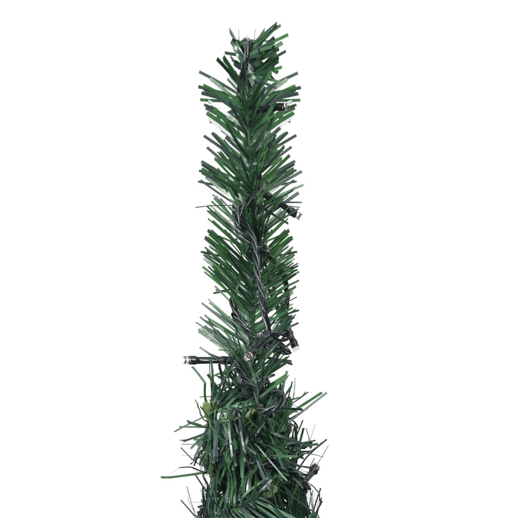 vidaXL valgustatud pop-up kunstkuusk, roheline, 150 cm