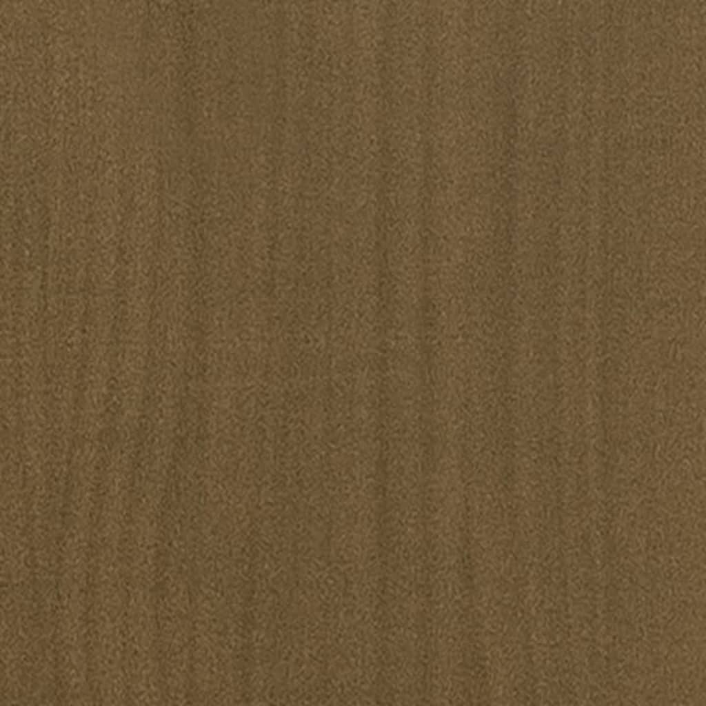 vidaXL raamaturiiul/ruumijagaja, meepruun, 100x30x71,5 cm, männipuit