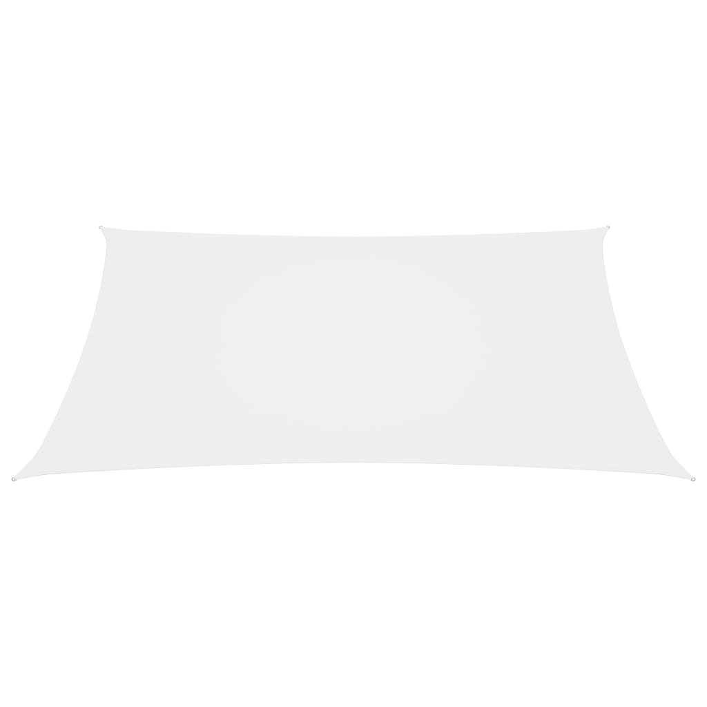 vidaXL oxford-kangast päikesepuri, ristkülik, 2,5 x 4 m valge