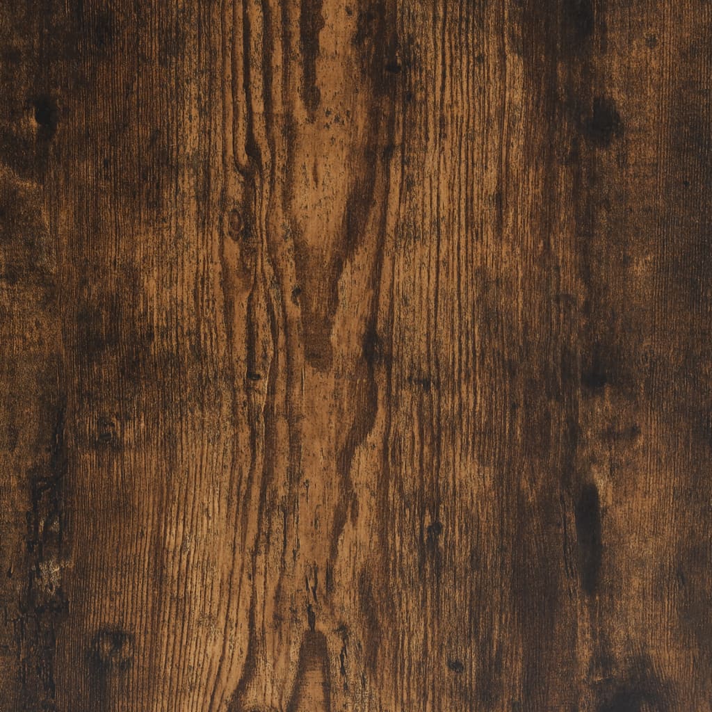 vidaXL köögikäru, suitsutatud tamm, 53x20x76 cm, tehispuit