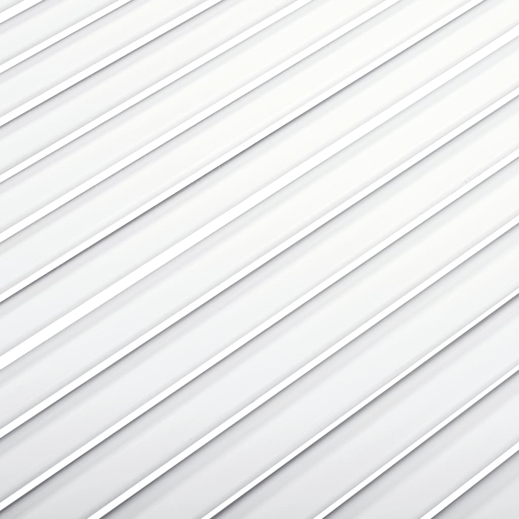 vidaXL kapiuksed, võrega disain 4 tk valge 99,3x49,4 cm männipuit