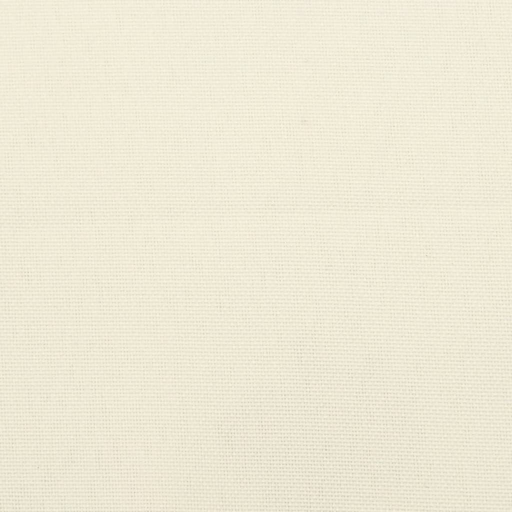 vidaXL aiapingi istmepadi, kreemjas, 200 x 50 x 7 cm, oxford-kangas