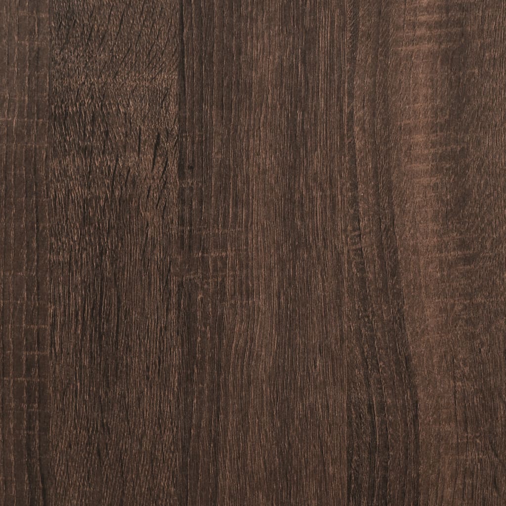 vidaXL klaasuksega seinakapp, pruun tamm, 35 x 37 x 68,5 cm