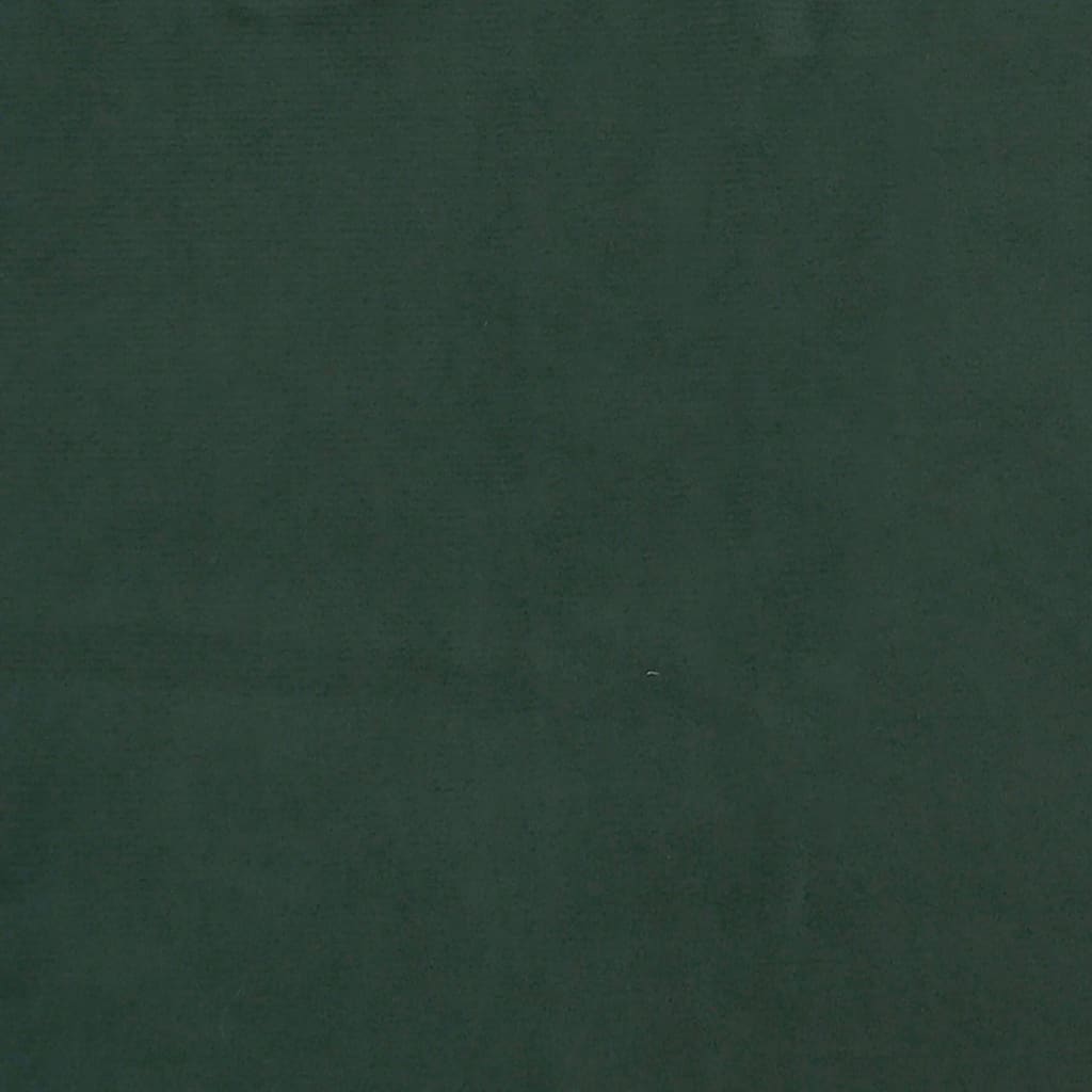 vidaXL vedrumadrats, tumeroheline, 100x200x20 cm, samet