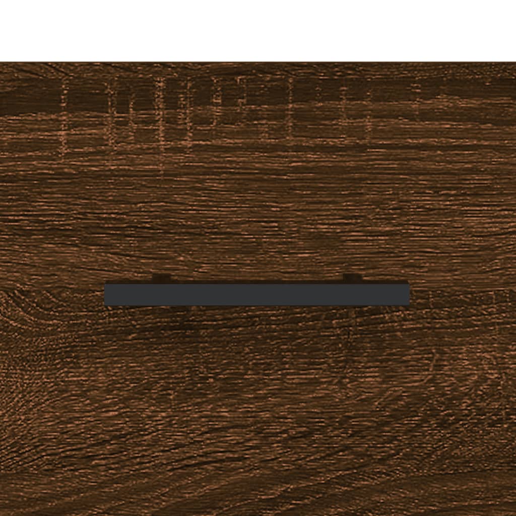 vidaXL telerikapp, pruun tamm, 102 x 36 x 50 cm, tehispuit