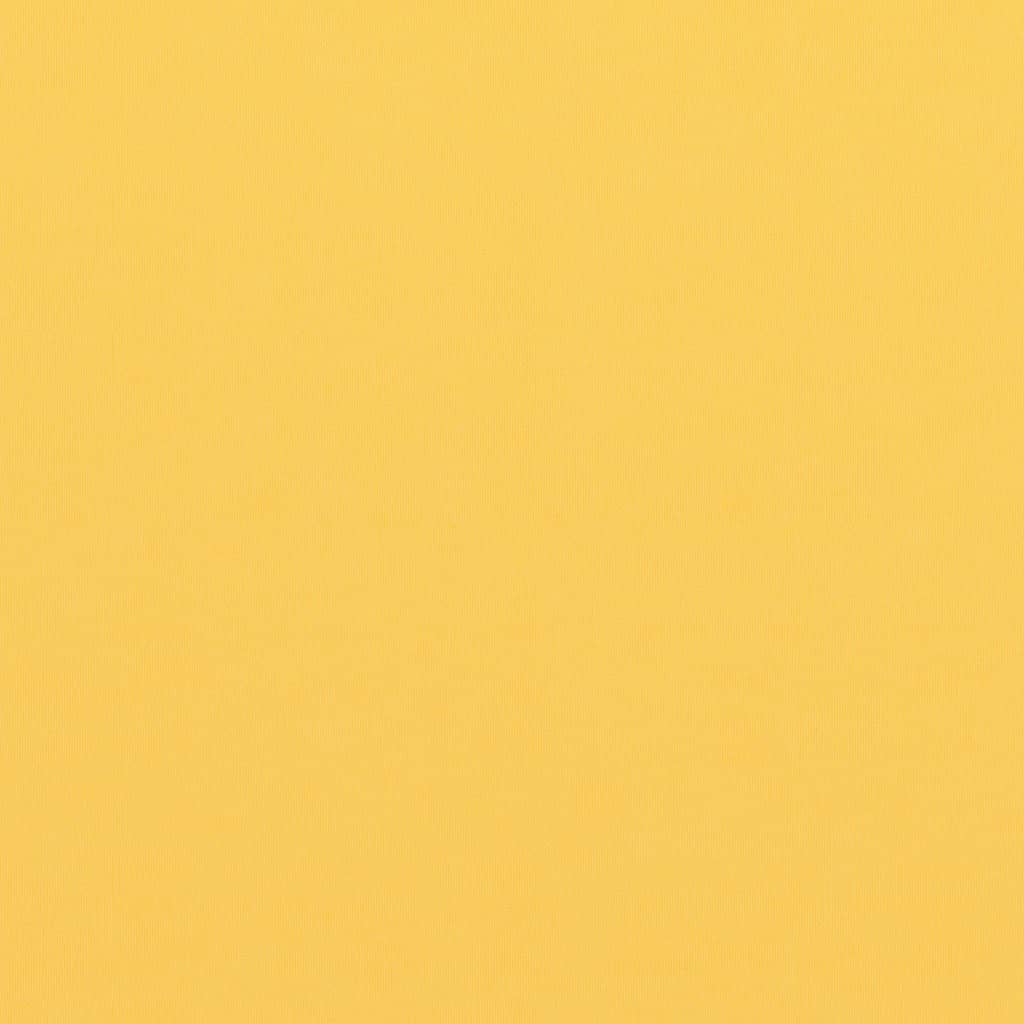vidaXL rõdusirm, kollane, 75 x 300 cm, oxford-kangas