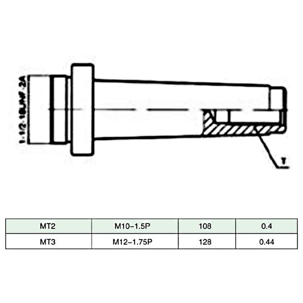 vidaXL 15 tk ava treimise tööriistakomplekt 50 mm pea MT3-F1-12