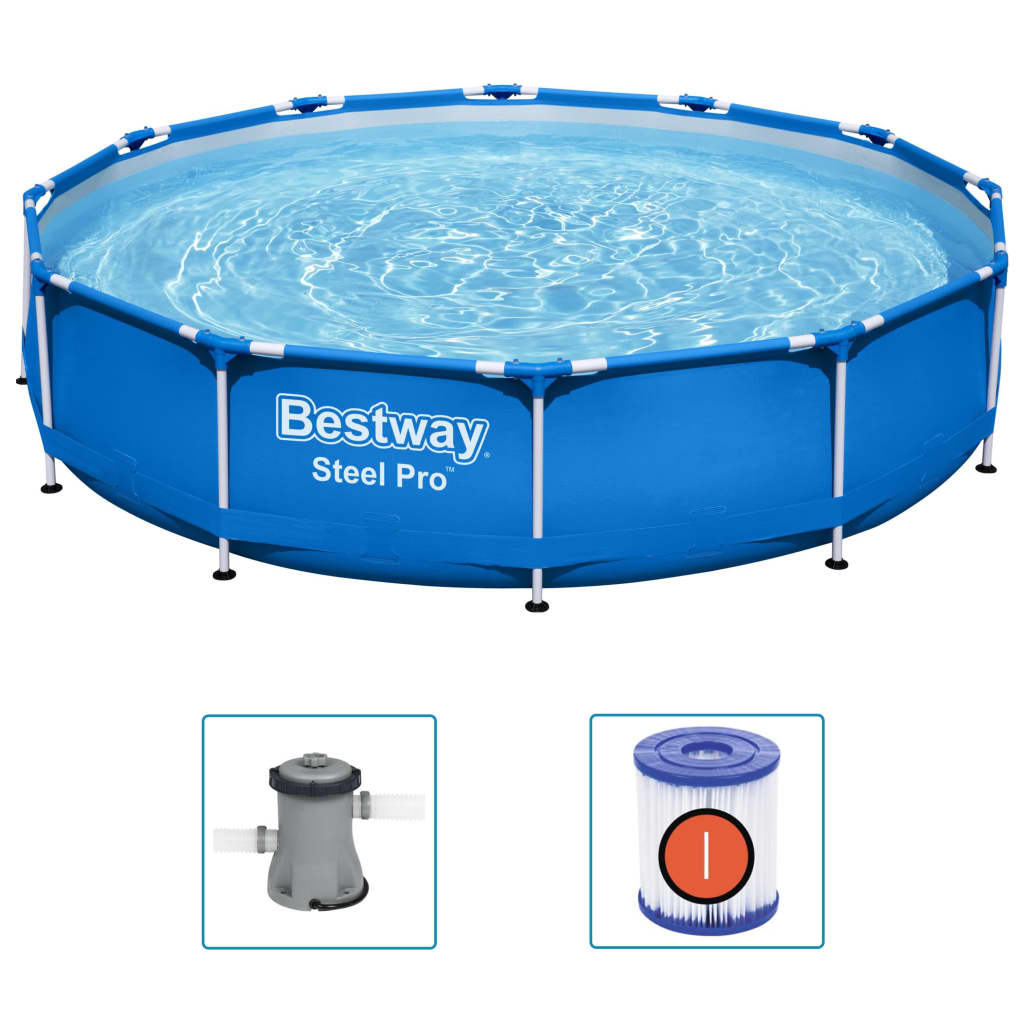 Bestway "Steel Pro", raamiga bassein, 366 x 76 cm