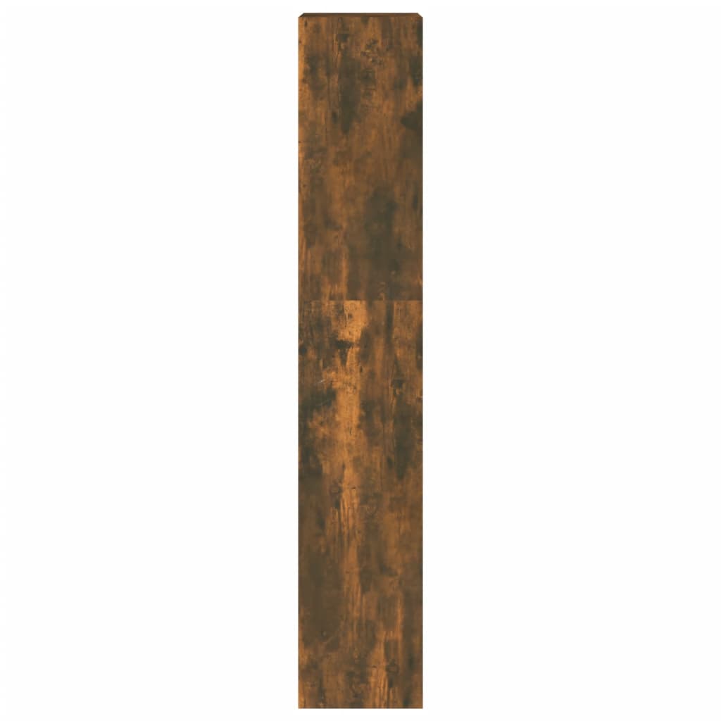 vidaXL raamaturiiul/ruumijagaja, suitsutatud tamm, 40x30x166 cm