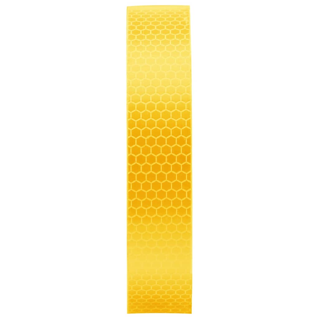 vidaXL helkurteip, kollane, 2,5 cm x 20 m, PVC