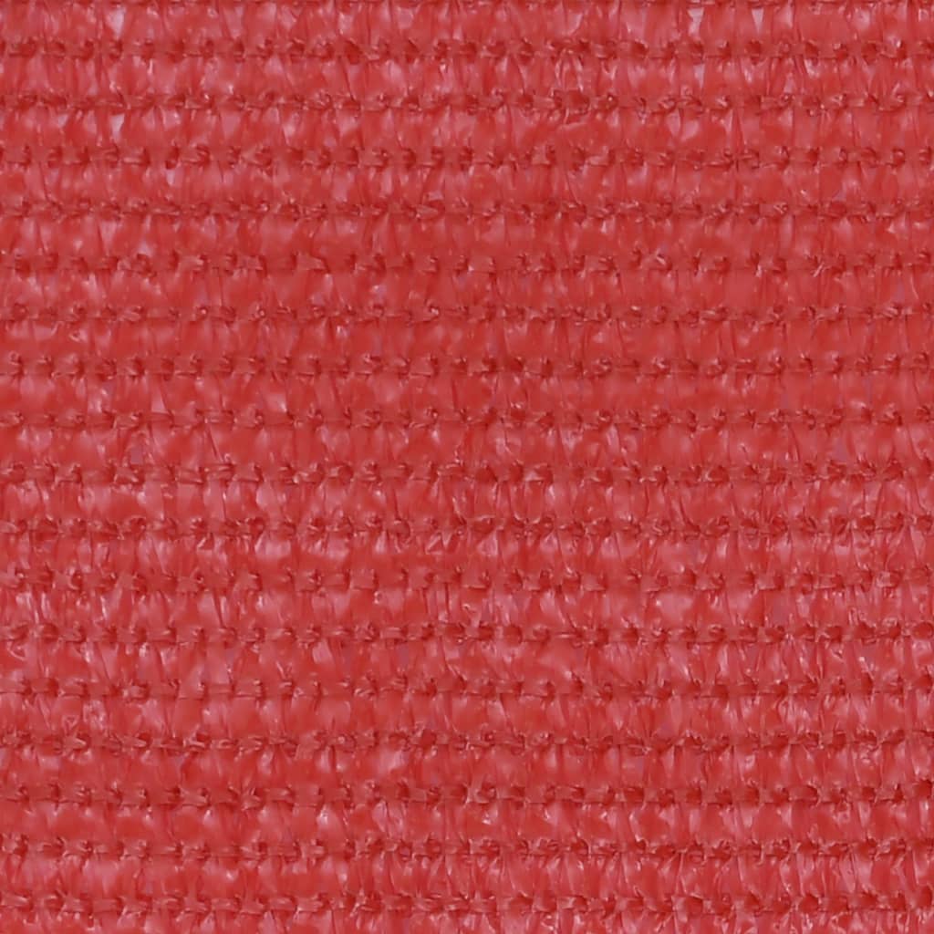 vidaXL rõdusirm, punane, 90 x 600 cm, HDPE