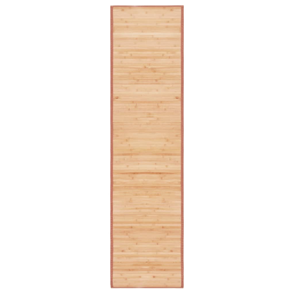 vidaXL bambusvaip 80 x 300 cm, pruun
