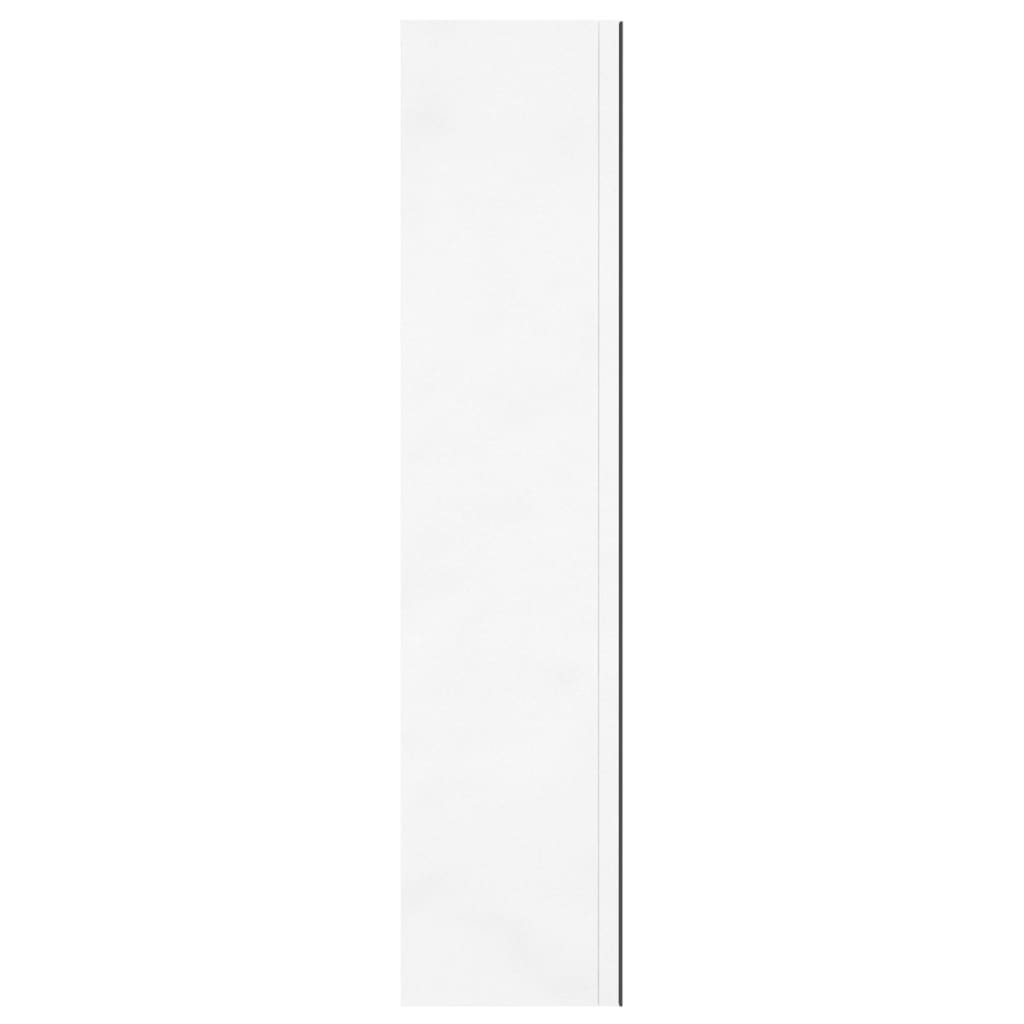 vidaXL vannitoa peegelkapp, 60 x 15 x 75 cm, MDF, säravvalge