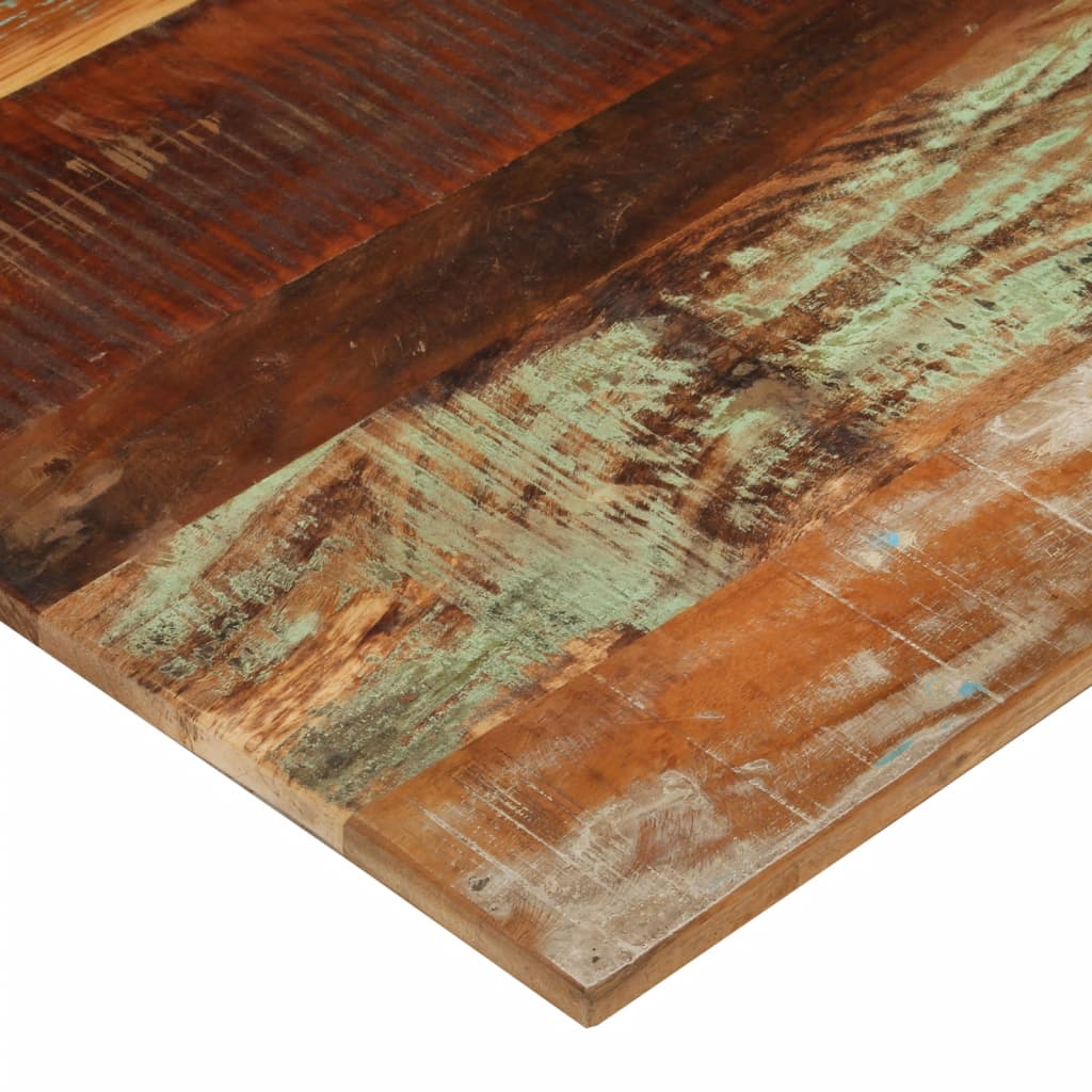 vidaXL ristkülikukujuline lauaplaat 70x80 cm 15–16 mm taastatud puit
