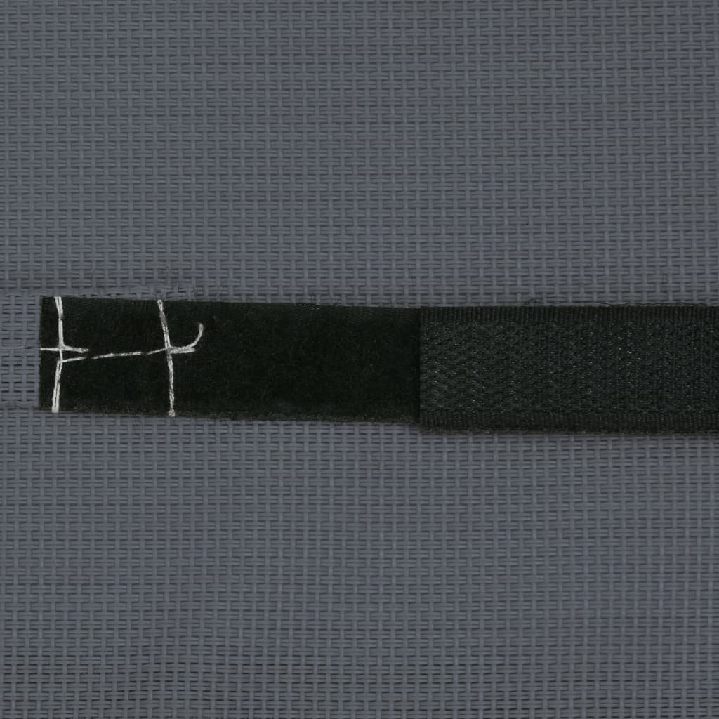 vidaXL rannatooli peatugi, hall, 40 x 7,5 x 15 cm, tekstileen