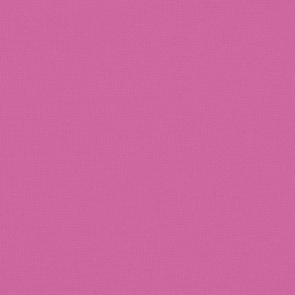 vidaXL aiapingi istmepadi, roosa, 100x50x7 cm, oxford-kangas