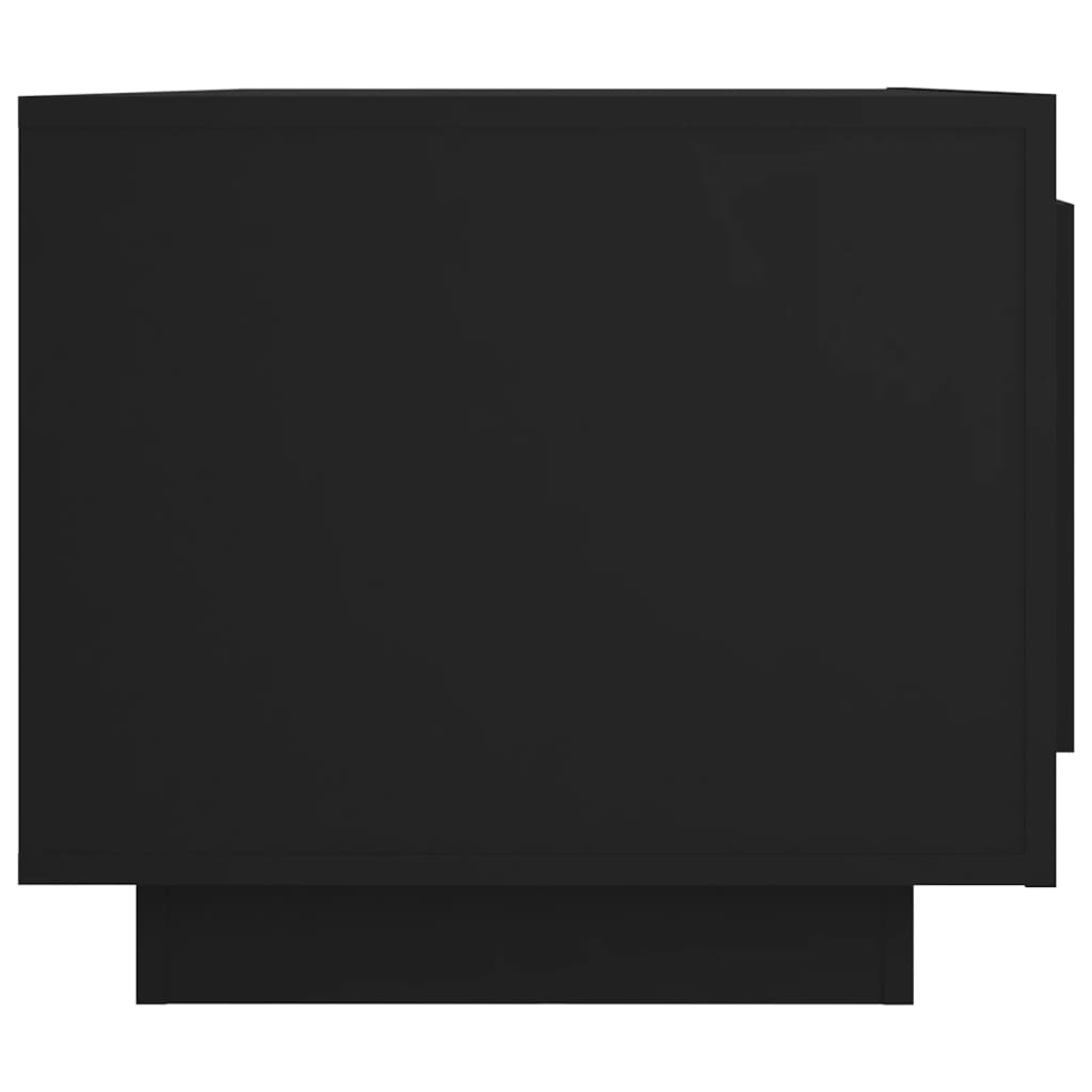 vidaXL kohvilaud, must, 102 x 50 x 45 cm, tehispuit