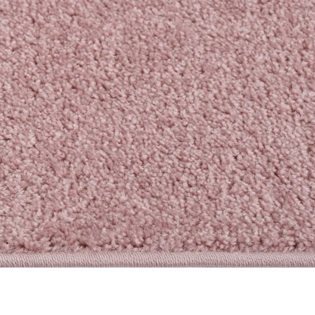 vidaXL vaip, lühike narmas, 140 x 200 cm, roosa