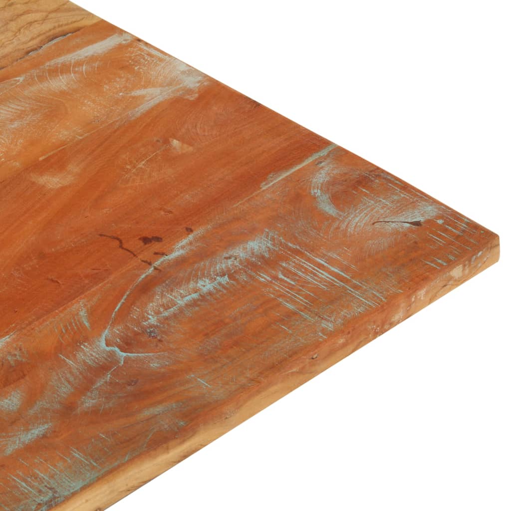 vidaXL ristkülikukujuline lauaplaat 70x80 cm 25–27 mm taastatud puit