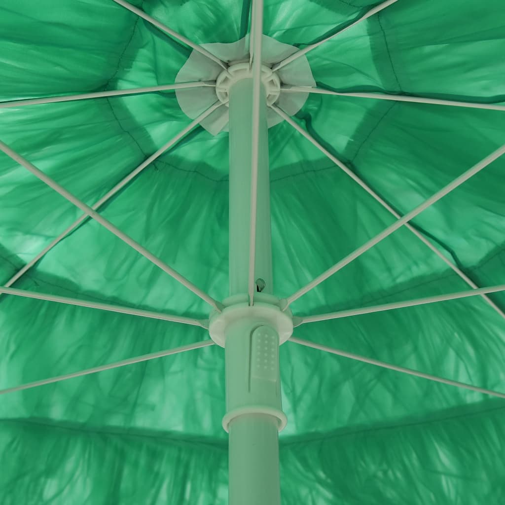 vidaXL Hawaii päikesevari roheline 180 cm
