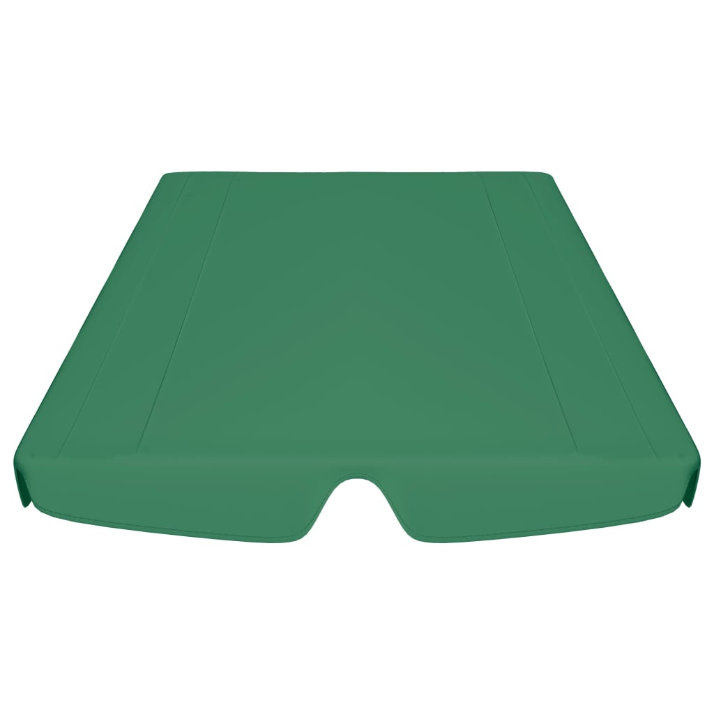 vidaXL aiakiige asenduskatus roheline 188/168x145/110 cm