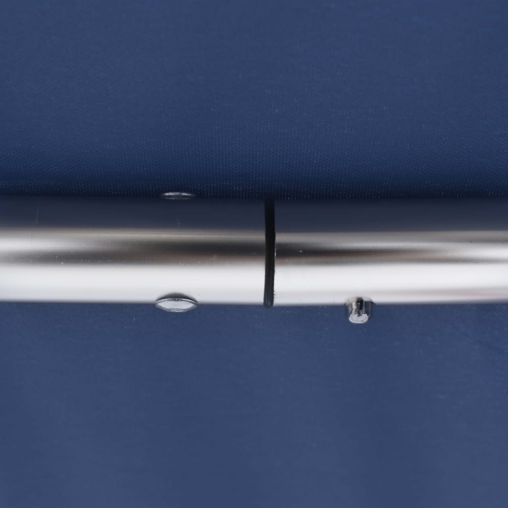 vidaXL 3 kaarega kaatri varikatus, sinine 183x196x137 cm