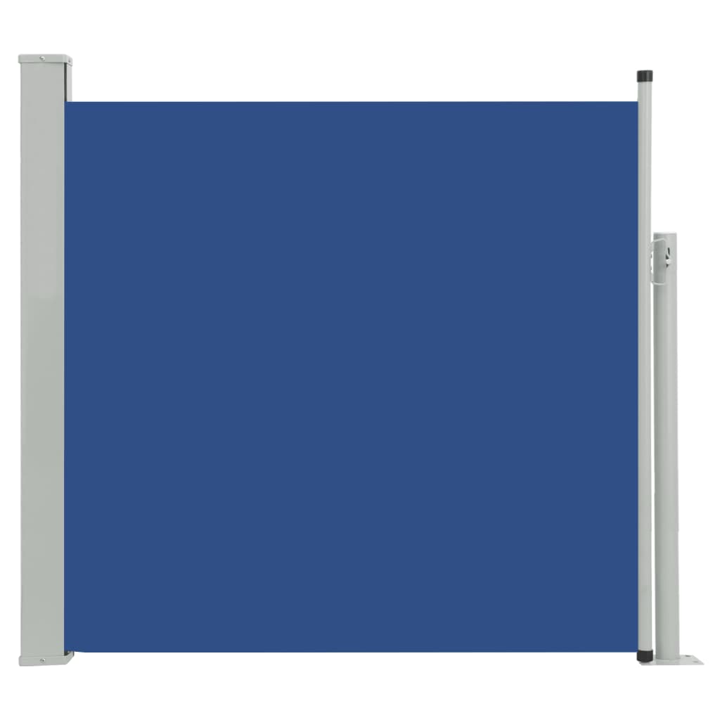 vidaXL lahtitõmmatav terrassi külgsein, 170 x 300 cm, sinine