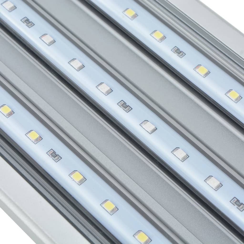 vidaXL LED-valgusega akvaariumilamp 100-110 cm, alumiinium IP67