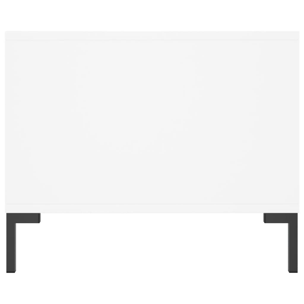 vidaXL kohvilaud, valge, 90 x 50 x 40 cm, tehispuit