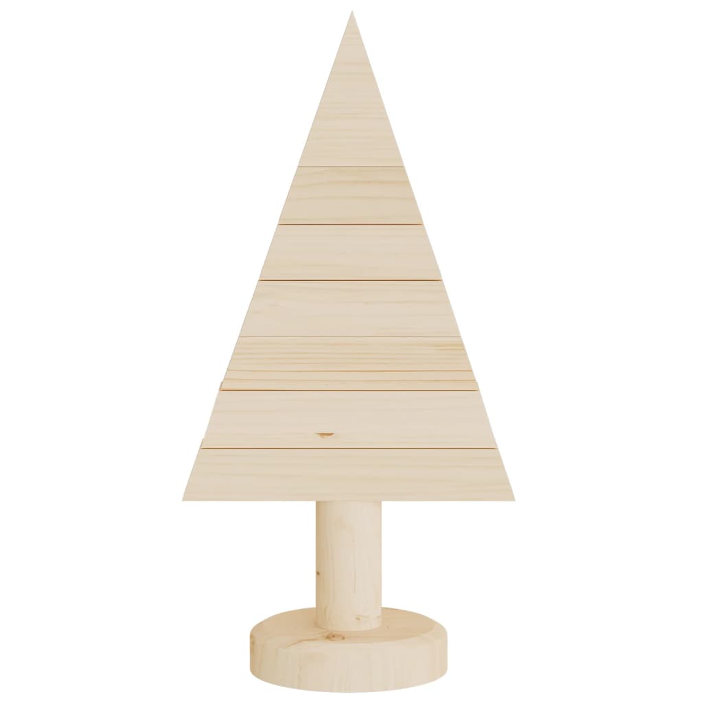 vidaXL puidust jõulupuud kaunistuseks 2 tk, 30 cm, männipuit