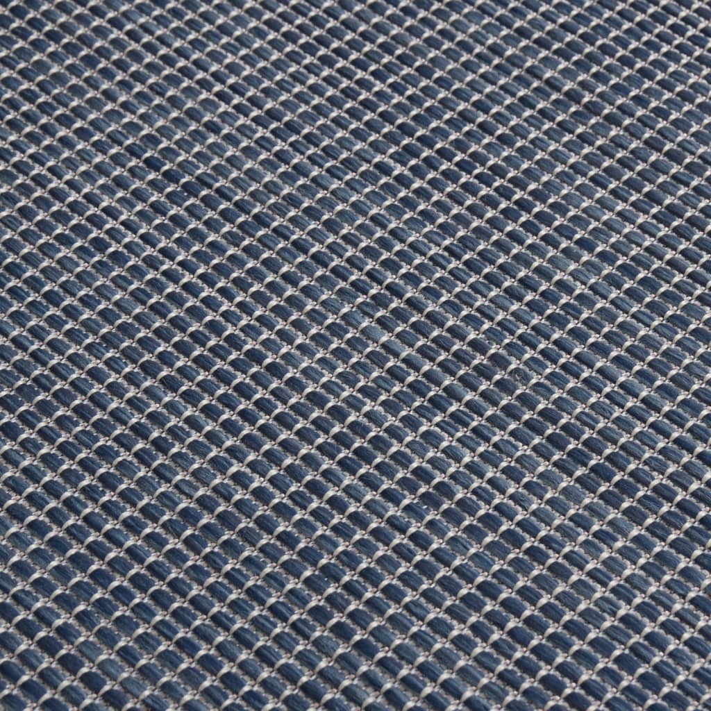 vidaXL silesidus õuevaip, 80 x 150 cm, sinine