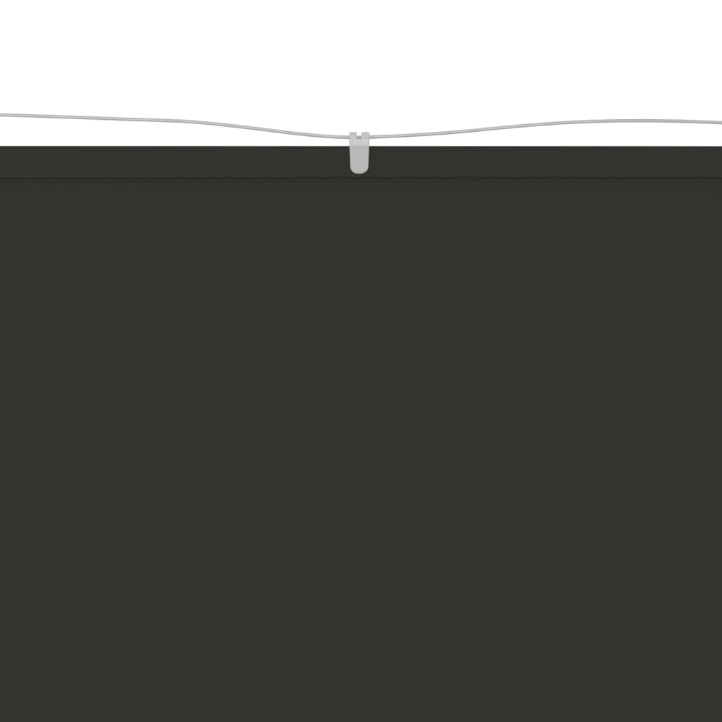 vidaXL vertikaalne varikatus antratsiit 140x360 cm Oxfordi kangas