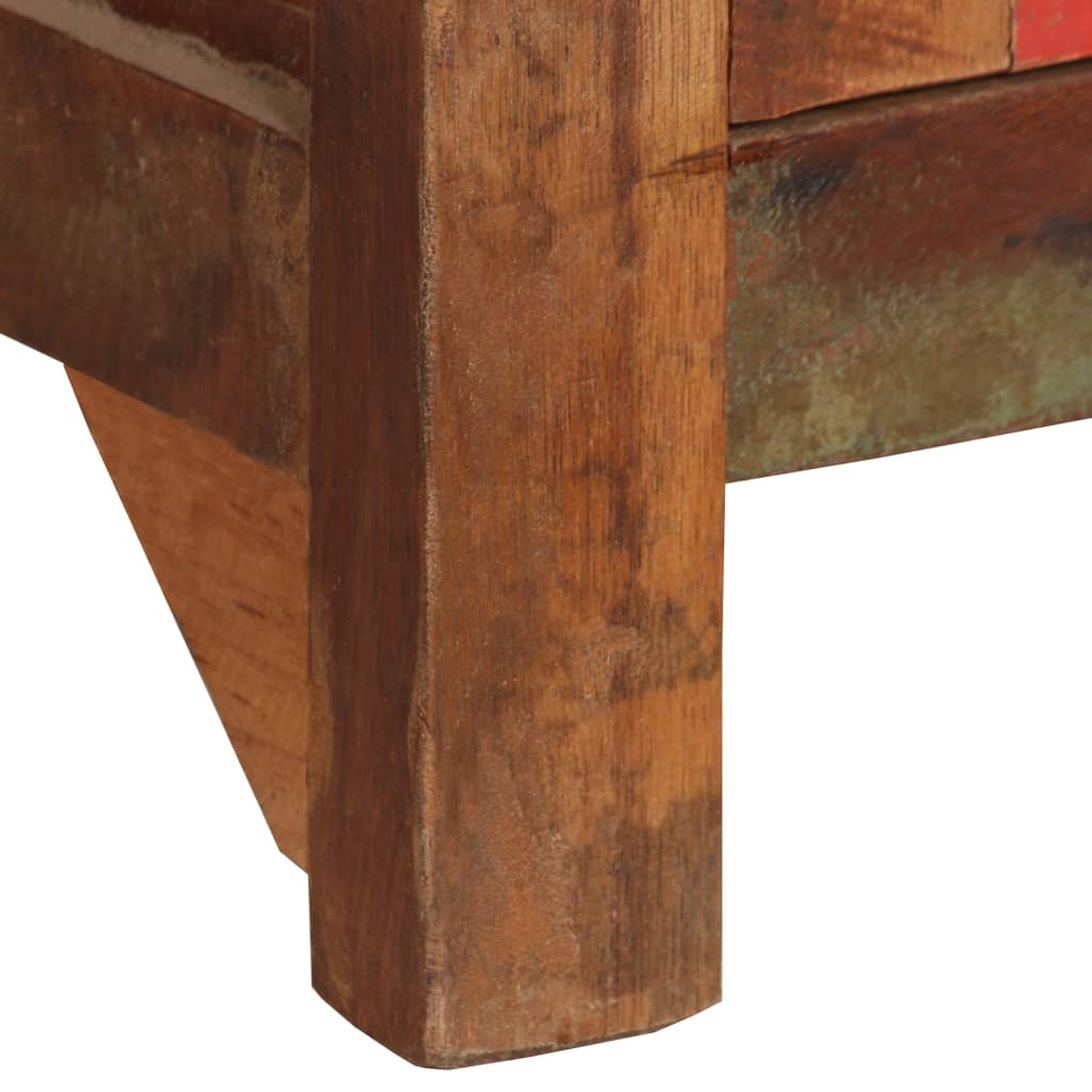 vidaXL sahtlitega kummut, taastatud puit, 65 x 30 x 180 cm