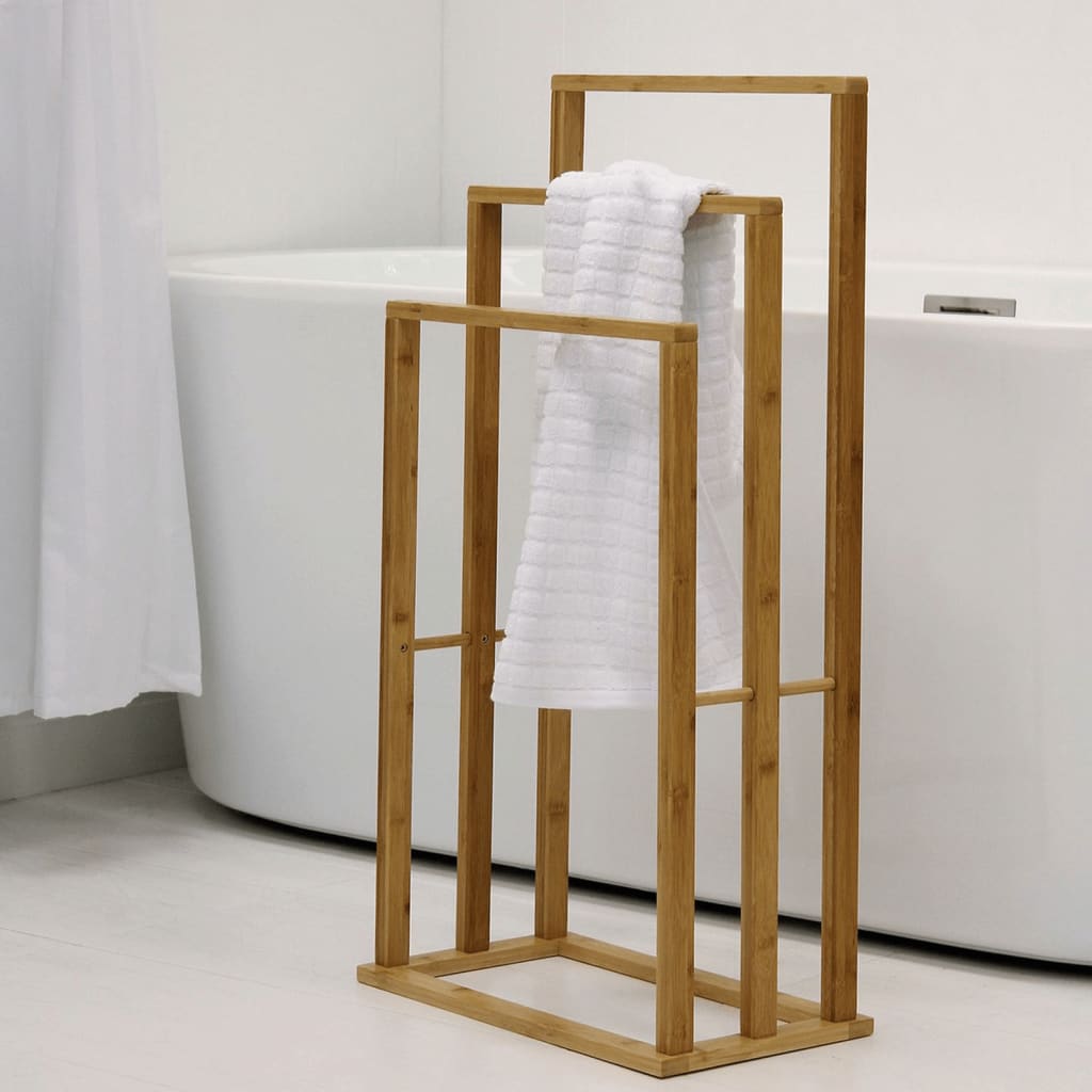 Bathroom Solutions bambusest rätikuredel 3 astmega