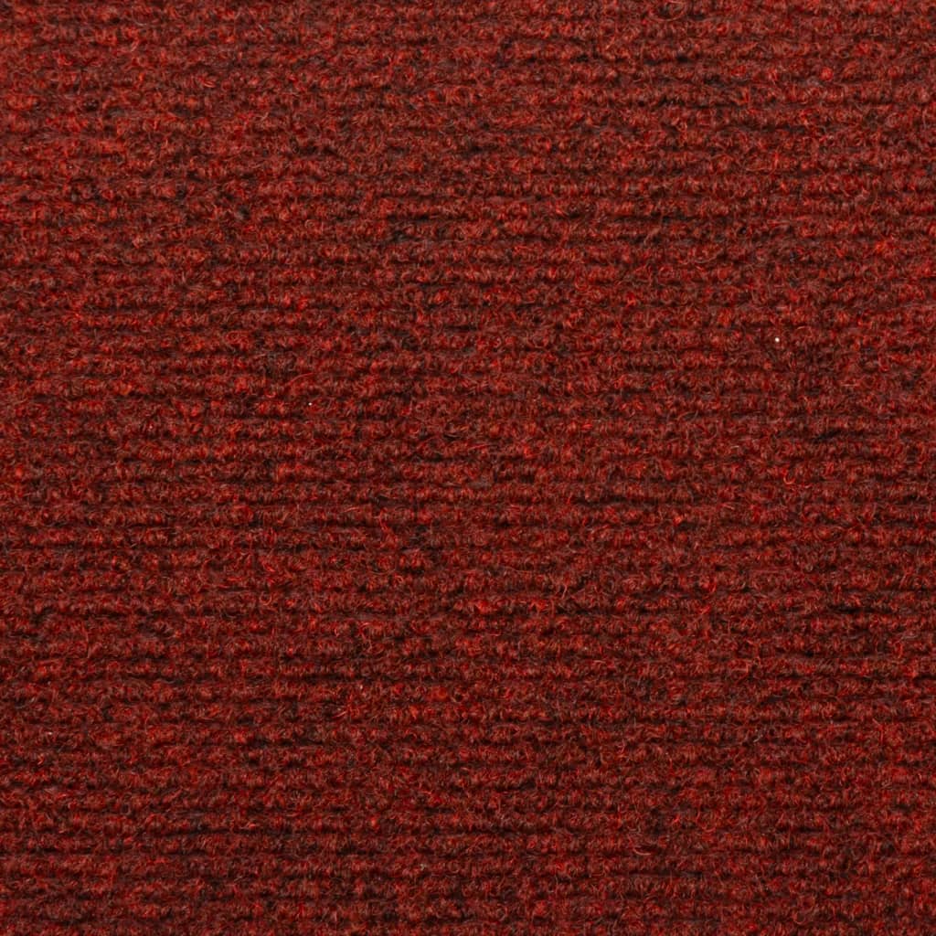 vidaXL trepivaibad 15 tk, aastehnikas, 65x21x4 cm, punane