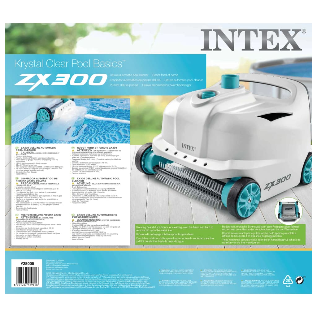 Intex ZX300 Deluxe basseinipuhastusrobot