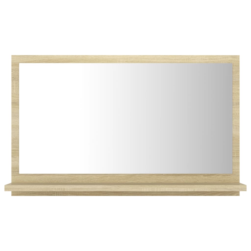 vidaXL vannitoa peeglikapp Sonoma tamm 60x10,5x37 cm puitlaastplaat