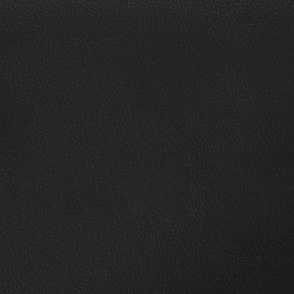 vidaXL tugitool jalapingiga, must, 60 cm, kunstnahk