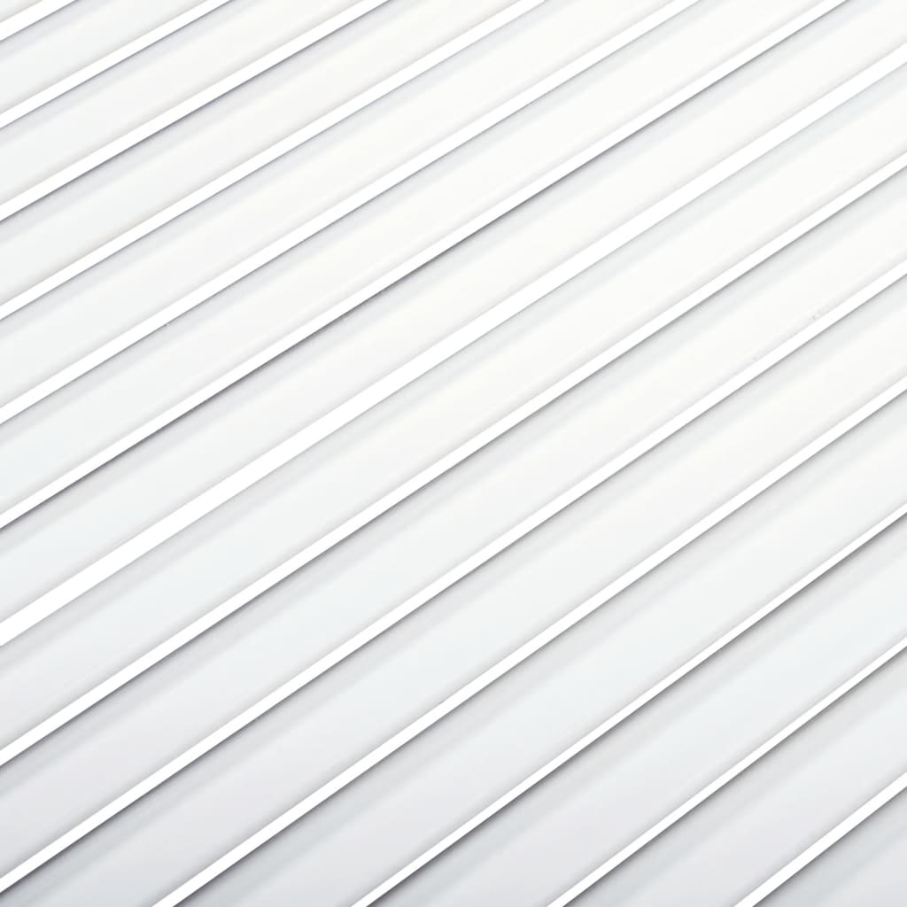 vidaXL kapiuksed, võrega disain 4 tk valge 99,3x59,4 cm männipuit