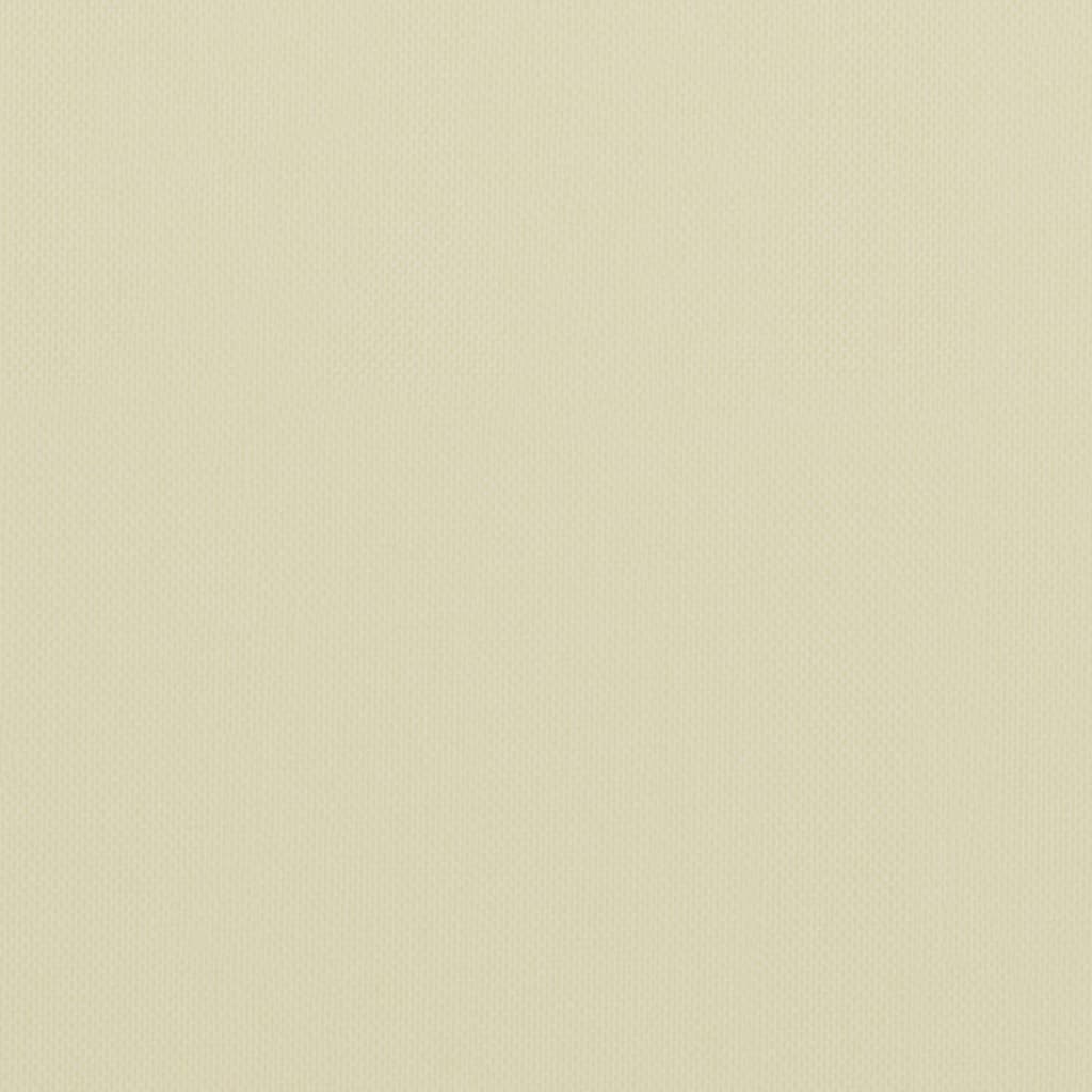 vidaXL rõdusirm, kreemjasvalge, 75 x 300 cm, oxford-kangas