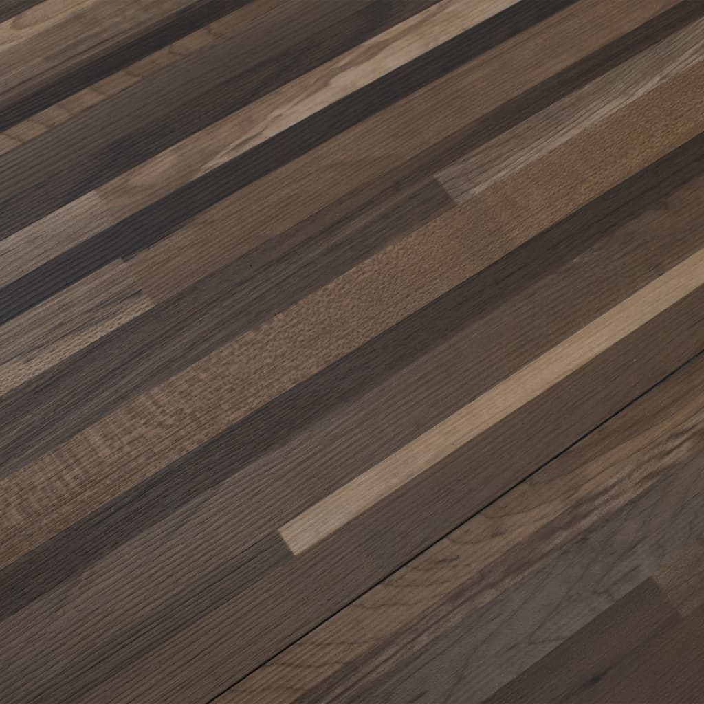 vidaXL PVC-st põrandalauad 5,02 m², 2 mm, iseliimuv, triibuline pruun