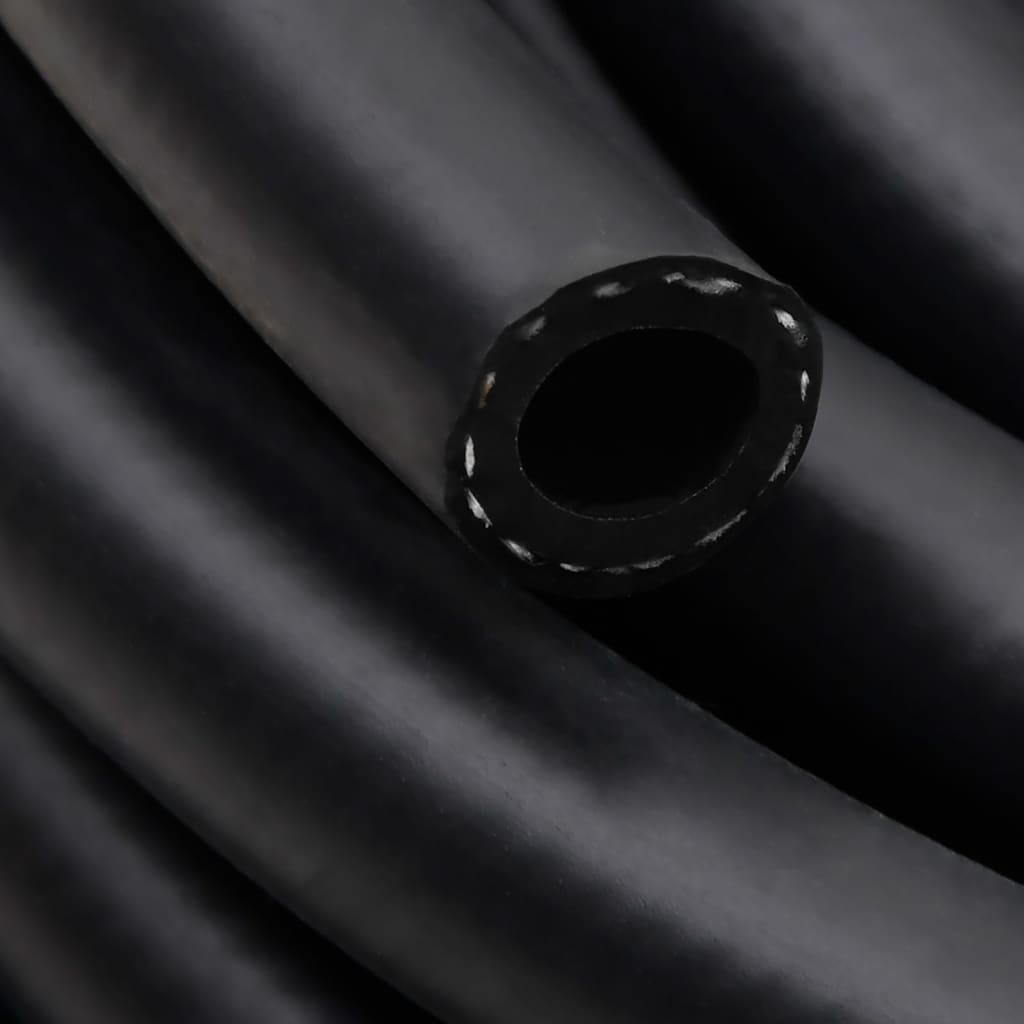 vidaXL hübriid õhuvoolik, must, 0,6" 2 m, kumm ja PVC