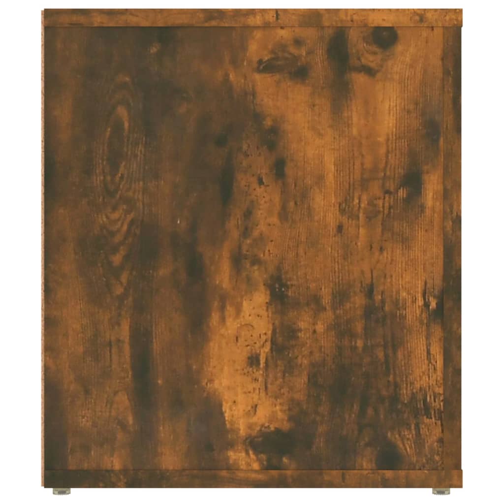 vidaXL telerikapp, suitsutatud tamm, 100 x 35 x 40 cm, tehispuit