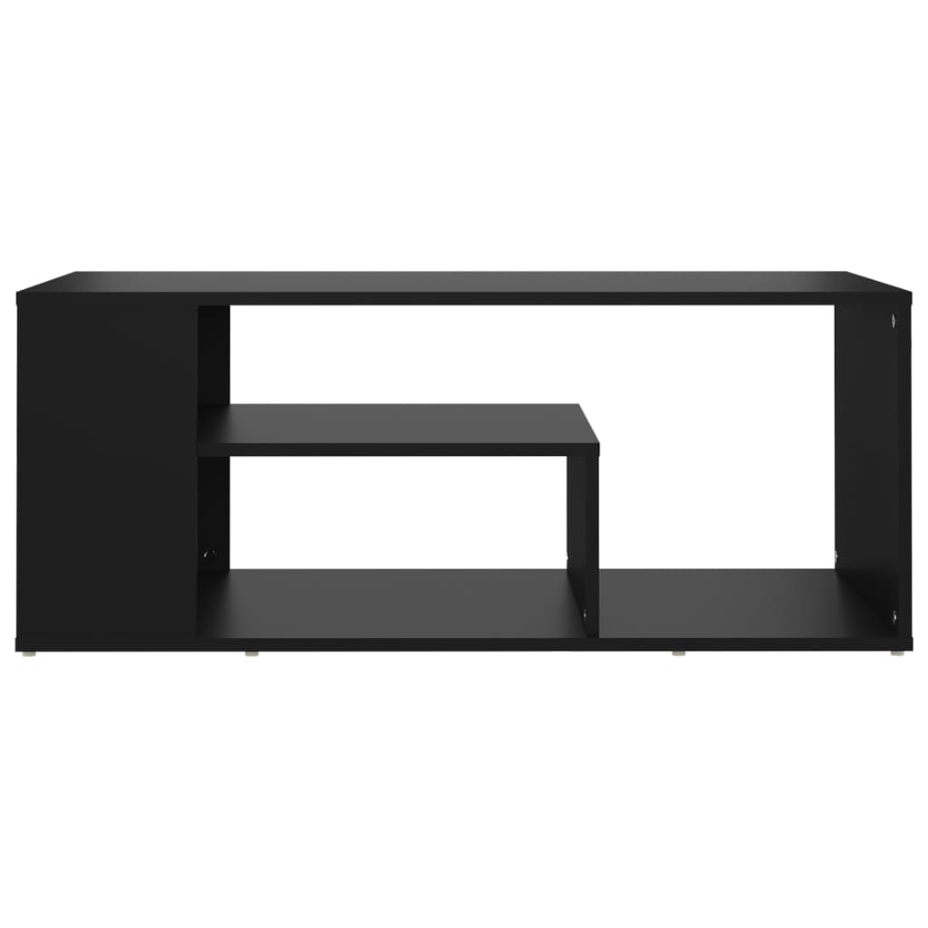 vidaXL kohvilaud, must, 100 x 50 x 40 cm, puitlaastplaat