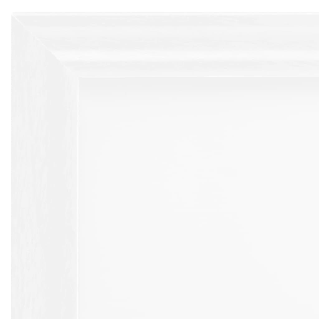 vidaXL pildiraami kollaaž 3 tk, lauale, valge, 10 x 15 cm, MDF